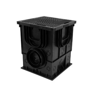 Дождеприемник пластиковый Master 350х350х420 (в сборе с решеткой)